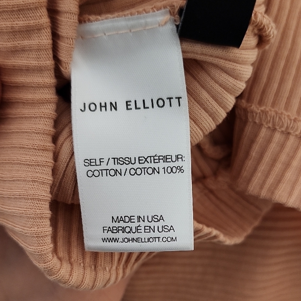 John Elliott Pink Fitted Short Sleeve Tee - Picture 10 of 10